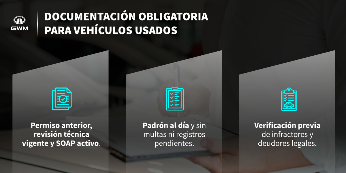 Requisitos para sacar Permiso de Circulación en autos usados.
