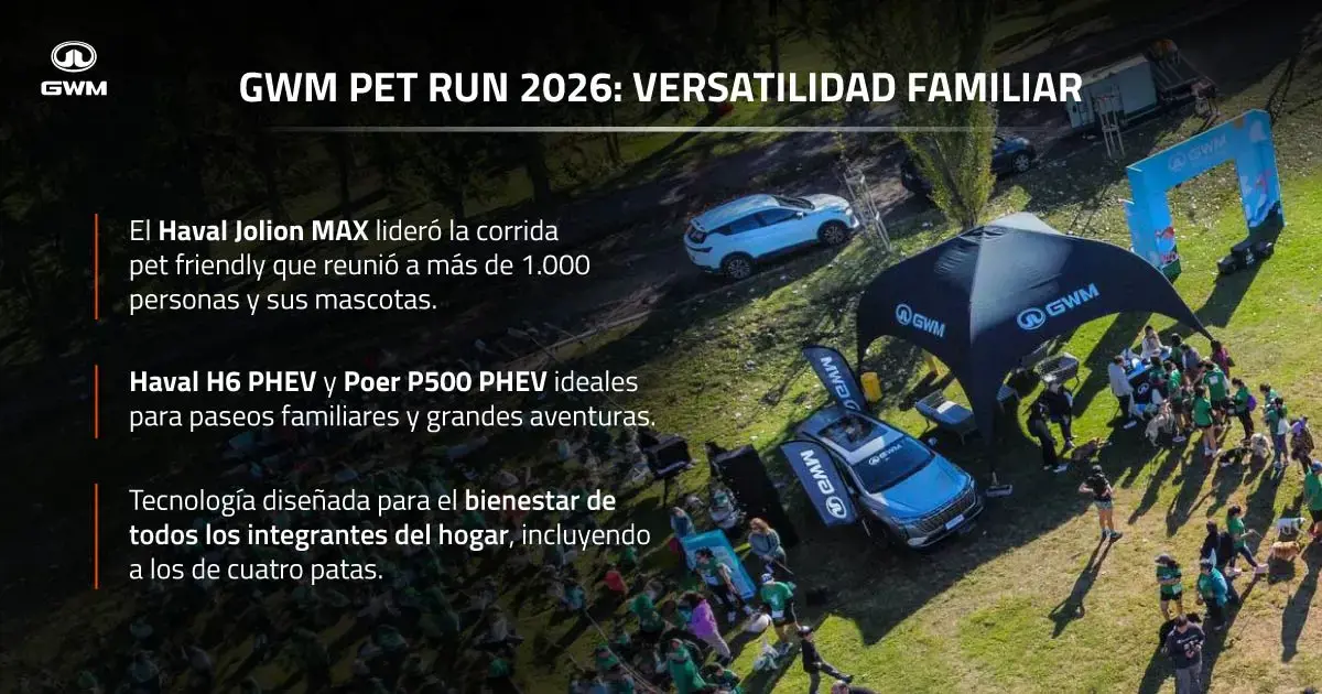 GWM en el Pet Run.
