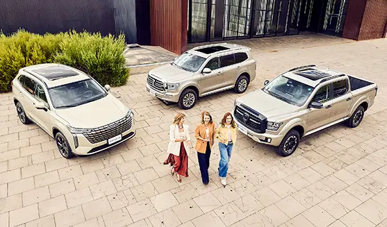 Autos para mujeres que deciden su propio camino: elige con GWM