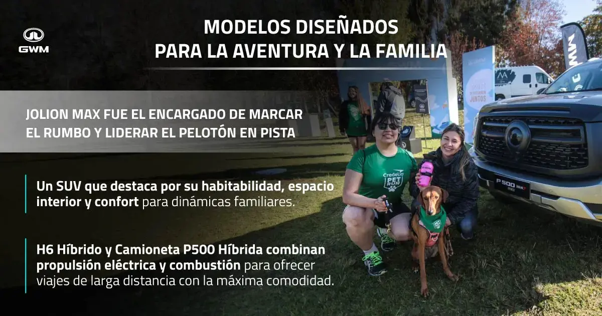 GWM y sus modelos hÃbridos sustentables apoyando eventos ecológicos.
